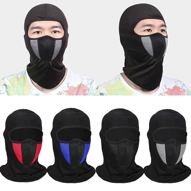 Full Face Motorcycle Helmet With Bluetooth - Breathable Balaclava Motorcycle Full Face Masks