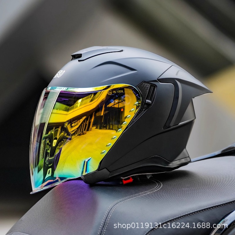 New Arrival 3/4 Open Face Moto - Full Face Motorcycle Helmet With Bluetooth 评论和价格