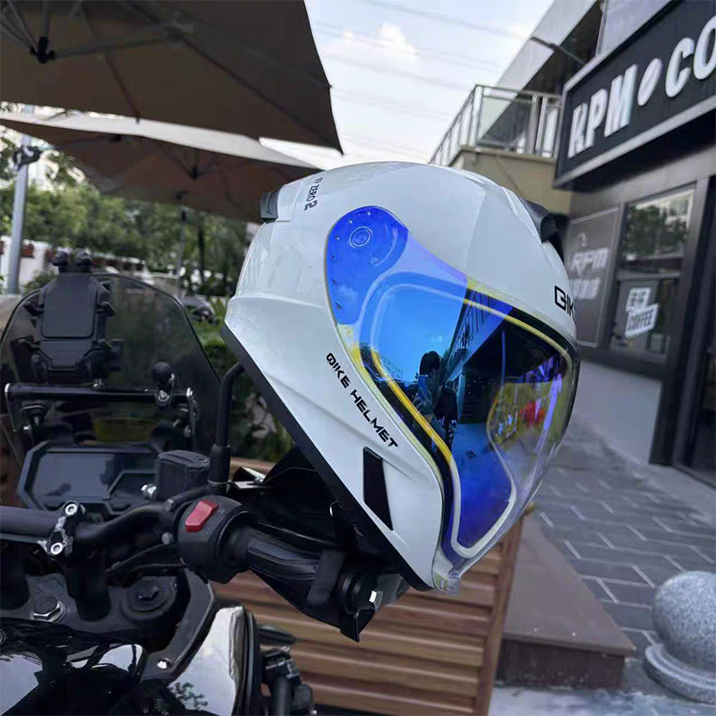 DOT Certified Unisex Full Face - Full Face Motorcycle Helmet With Bluetooth 评论和价格