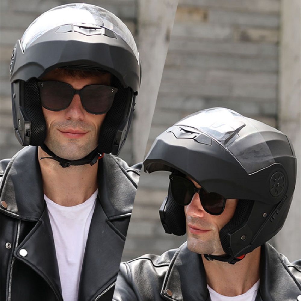 Personalised Full Face Casco F - Modular Flip Up Motorcycle Helmet Dot Approved 评论和价格